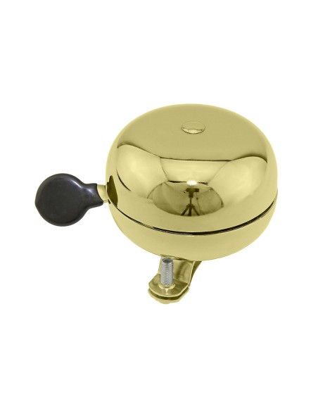 Ding Dong Bicycle Bell 60mm Gold.